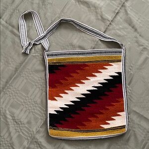 Colorful Geometric Pattern crossbody bag